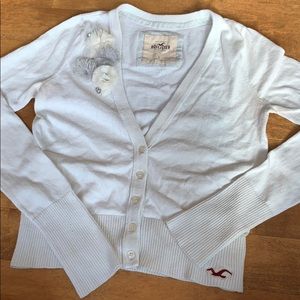 White Hollister Sweater
